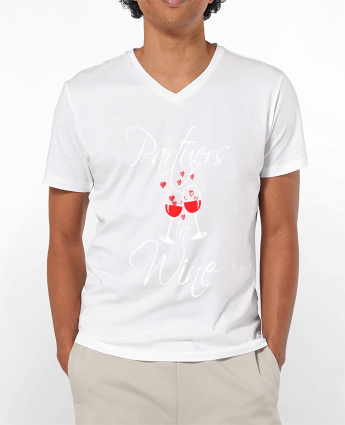 T-shirt homme Vin des partenaires par TipTopFun