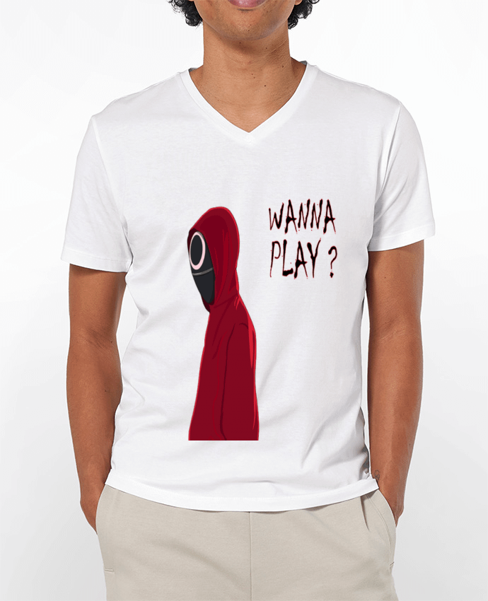 T-shirt homme Squid game wanna play par na-design