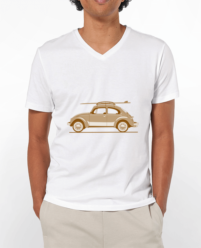 T-shirt homme surf cox par retroDraw