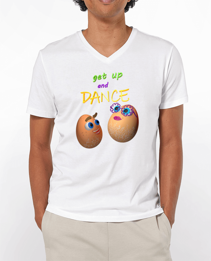 T-shirt homme get up and dance par JustFree