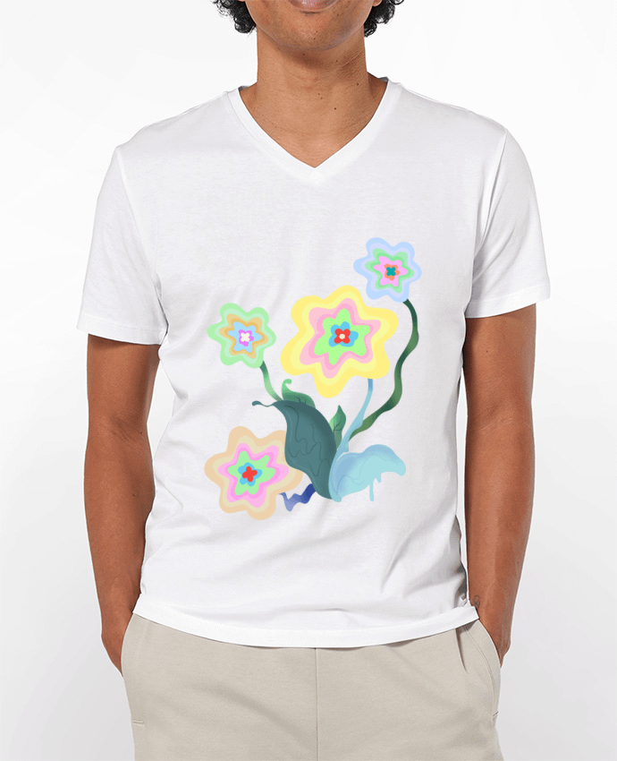 T-shirt homme Flower par Donovann