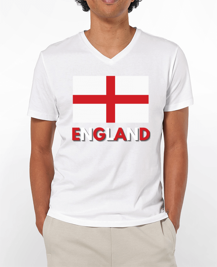 T-shirt homme Drapeau Angleterre par Anastasia