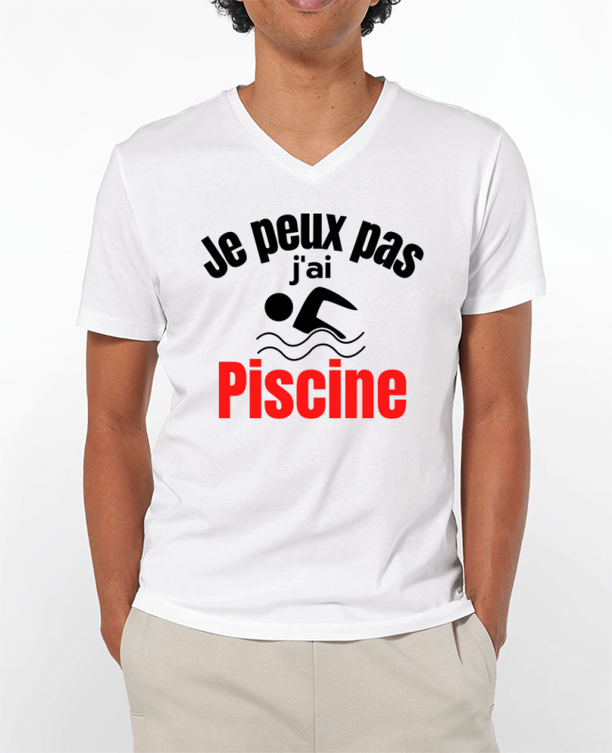 T-shirt homme Je peux pas,j'ai piscine par Anastasia