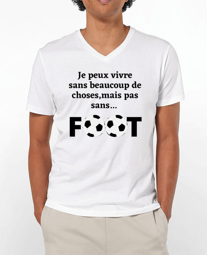T-shirt homme Fou de foot par Anastasia