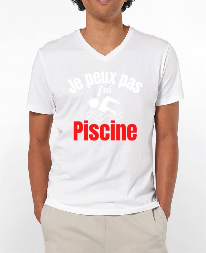 T-shirt homme Je peux pas,j'ai piscine par Anastasia