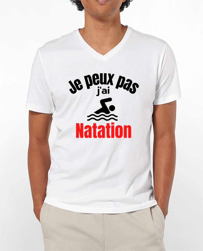 T-shirt homme Je peux pas,j'ai natation par Anastasia