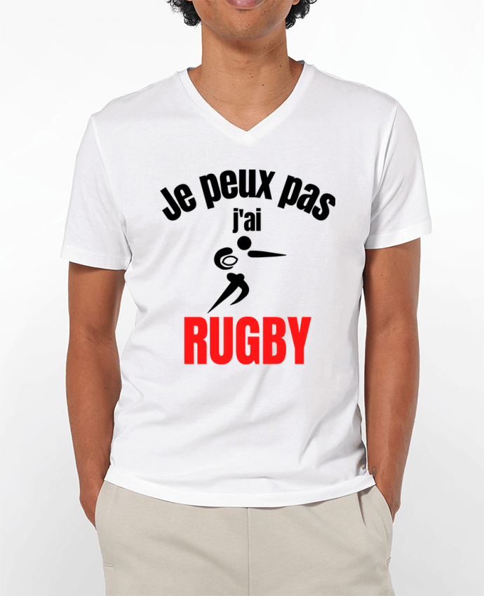 T-shirt homme Je peux pas,j'ai rugby par Anastasia