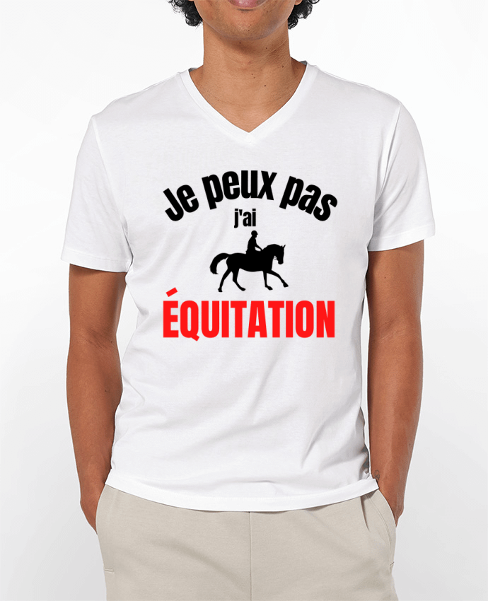 T-shirt homme Je peux pas,j'ai équitation par Anastasia