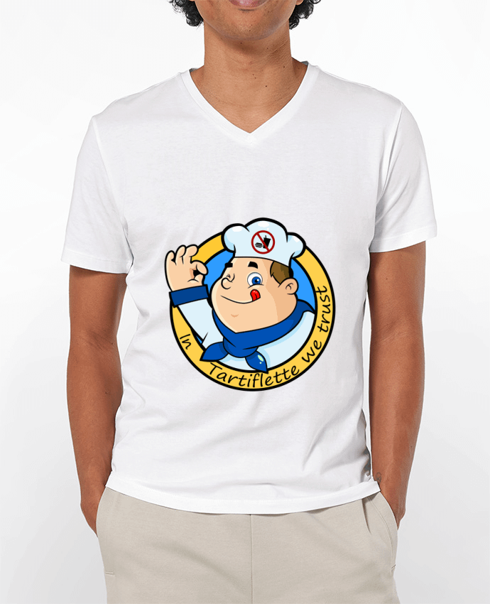 T-shirt homme Tartiflette par NoriskNimoDigitalArt