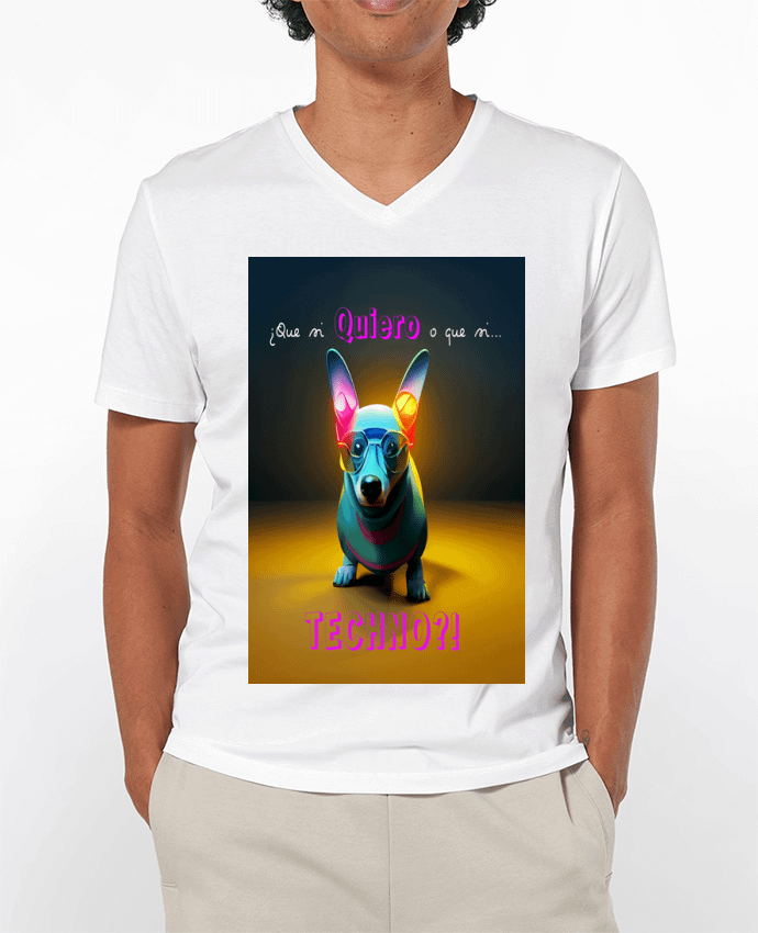 T-shirt homme Quiero Techno! par a-Creations