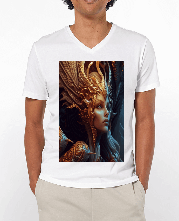 T-shirt homme Guerrera Vampira par a-Creations