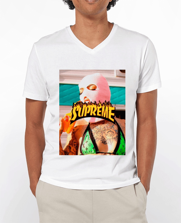 T-shirt homme supreme trasher style design par Yosmarkdaniel24