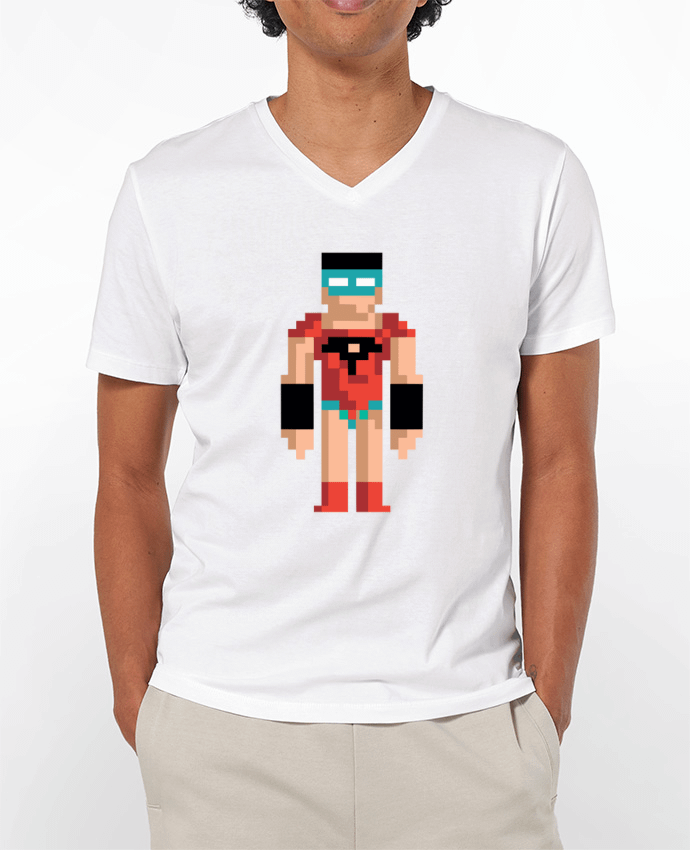 T-shirt homme Super héros vintage par justsayin