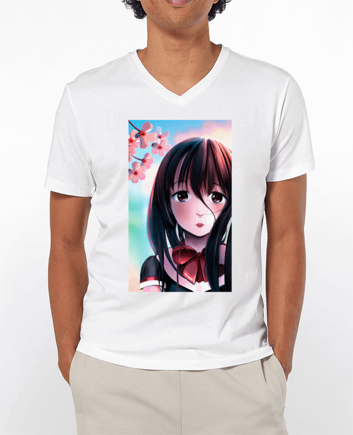 T-shirt homme Anime girl - Ayaka par justsayin