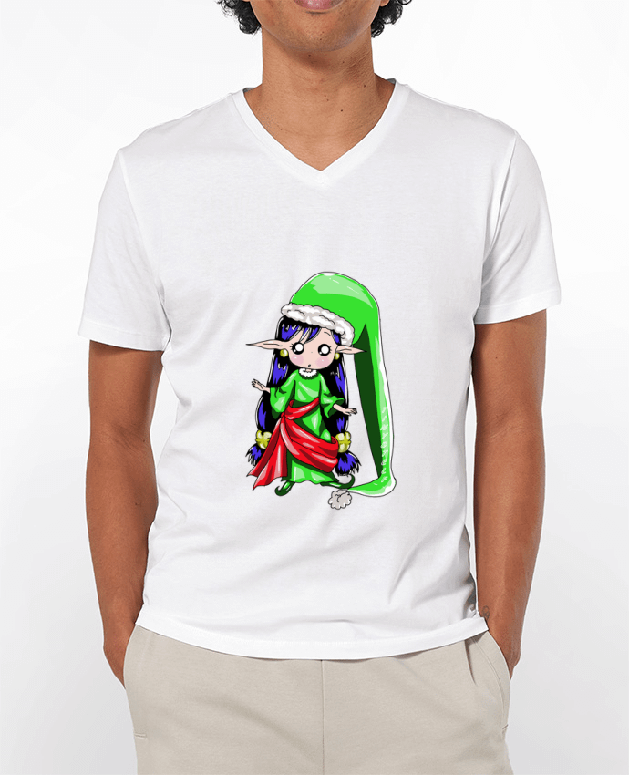 T-shirt homme elfe de noel par Tinystelf