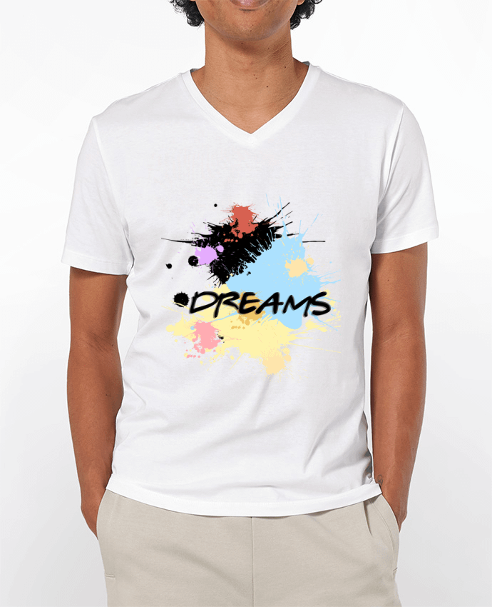 T-shirt homme Dreams paint - rêves peinture par Toncadeauperso