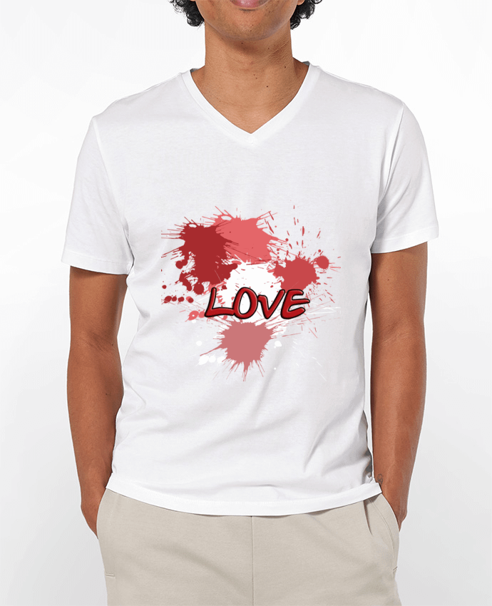 T-shirt homme Love - Amour par Toncadeauperso