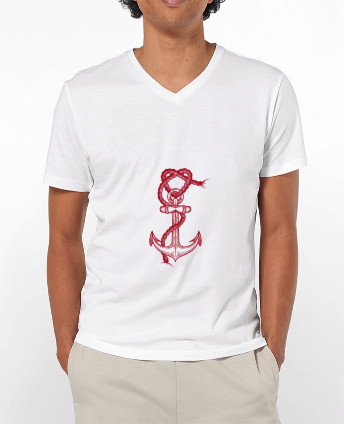 T-shirt homme Ancre des amours par IDEE NOIRE