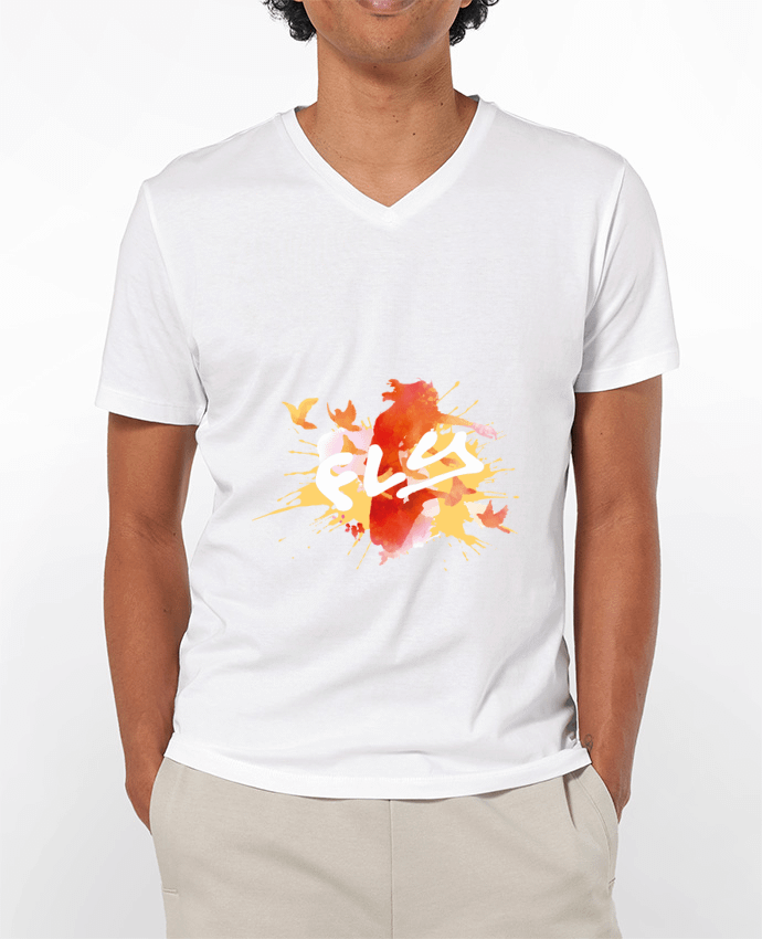 T-shirt homme Fly par Symphographie