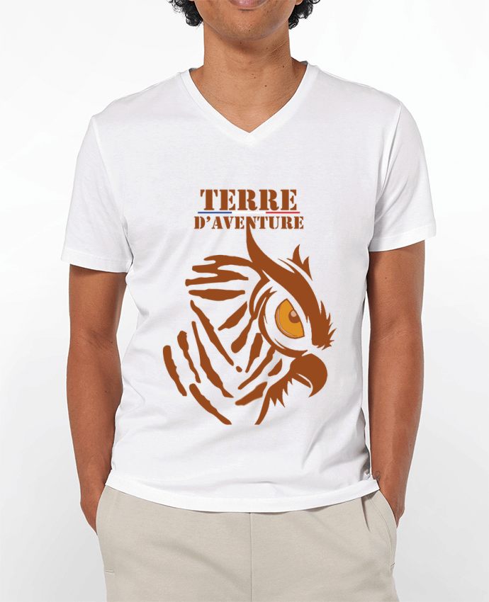 T-shirt homme Terre d'aventure par French-Pilot