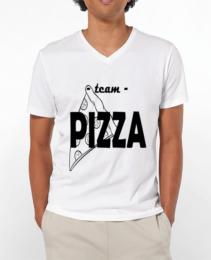 T-shirt homme team pizza par gc art