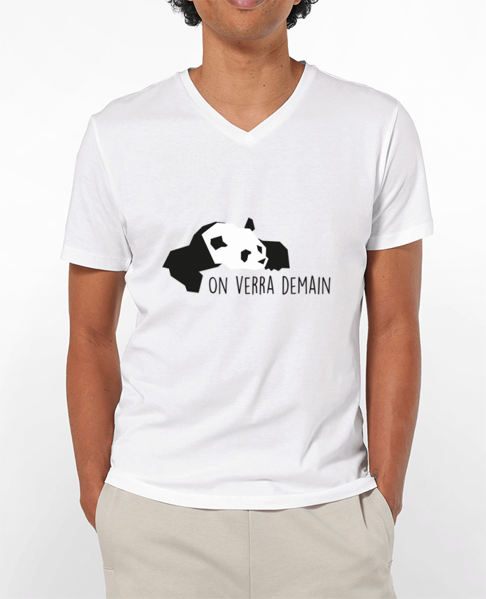 T-shirt homme Panda par Sheepandco