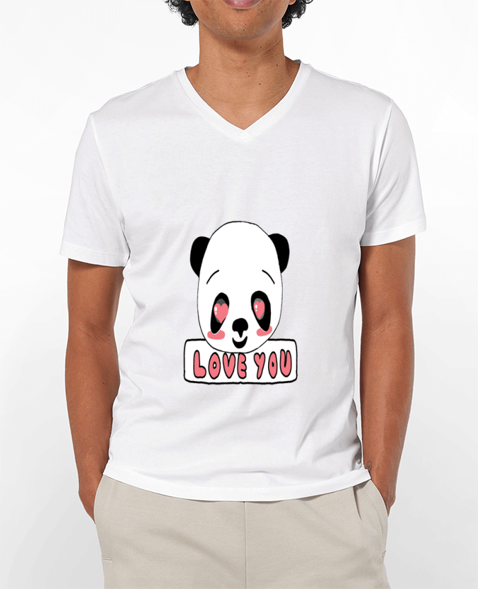 T-shirt homme i love you par Ivonne Granillo
