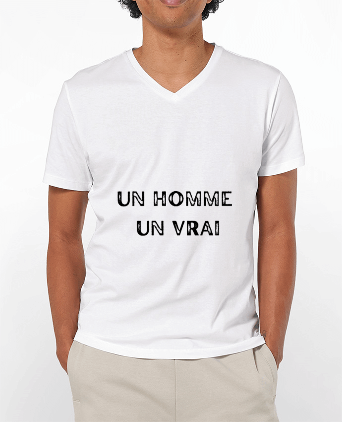 T-shirt homme Vrai Homme par Artsygn