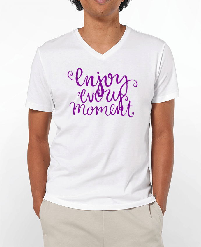 T-shirt homme Enjoy every moment par Les Caprices de Filles