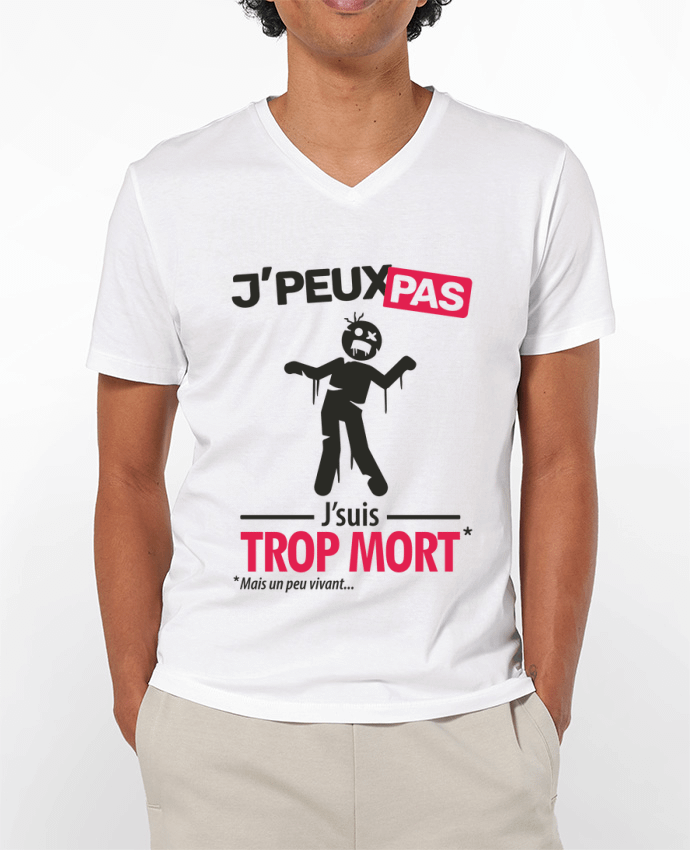 T-shirt homme J'peux pas, j'suis trop mort par LilouZen