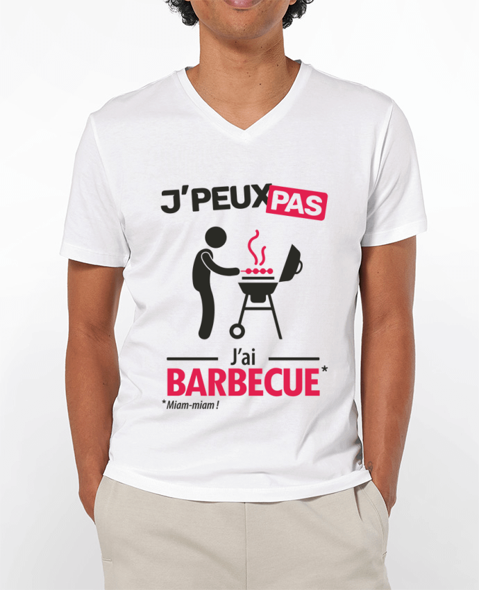 T-shirt homme J'peux pas j'ai barbecue ! par LilouZen