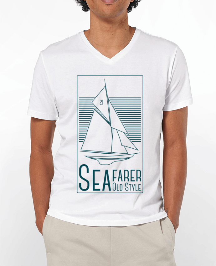 T-shirt homme SeaFarer Old Style par Geronimo Gorilla SylverBack