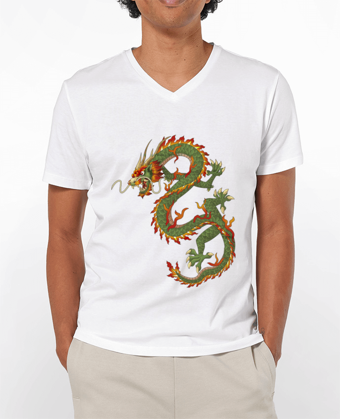 T-shirt homme Dragon par mscaglione