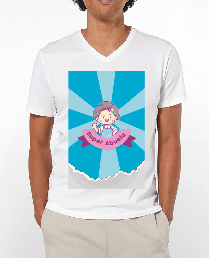 T-shirt homme Super abuela par Angesalda