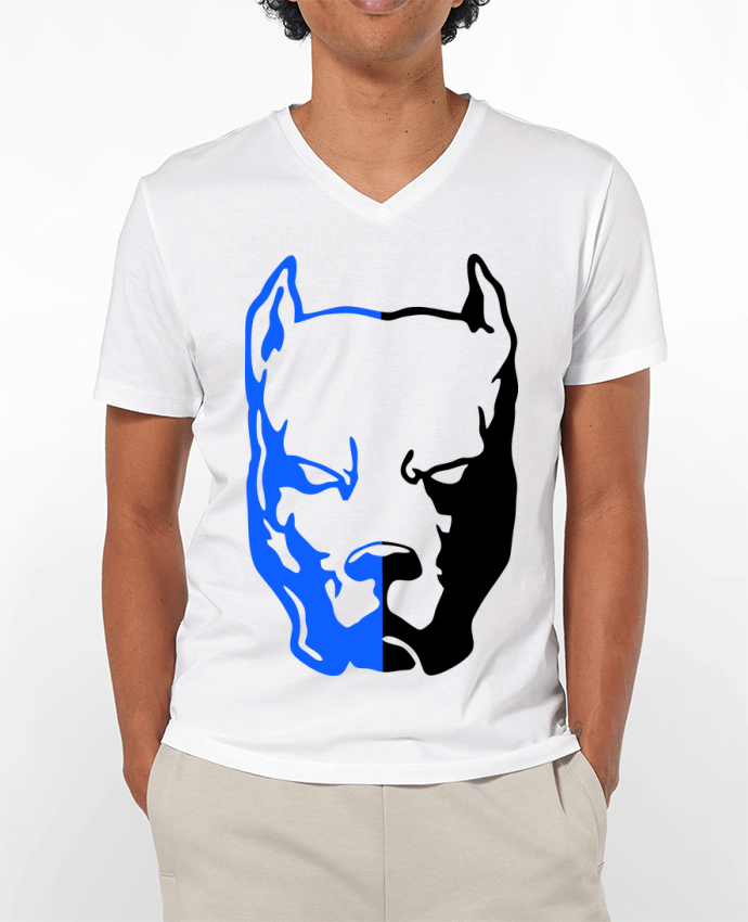 T-shirt homme pitbull 2 colores par Ferreirp