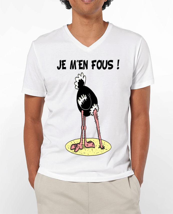 T-shirt homme Faire l'autruche par LAGUENY