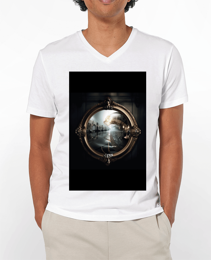 T-shirt homme Meta-Mirror par cosmicblend