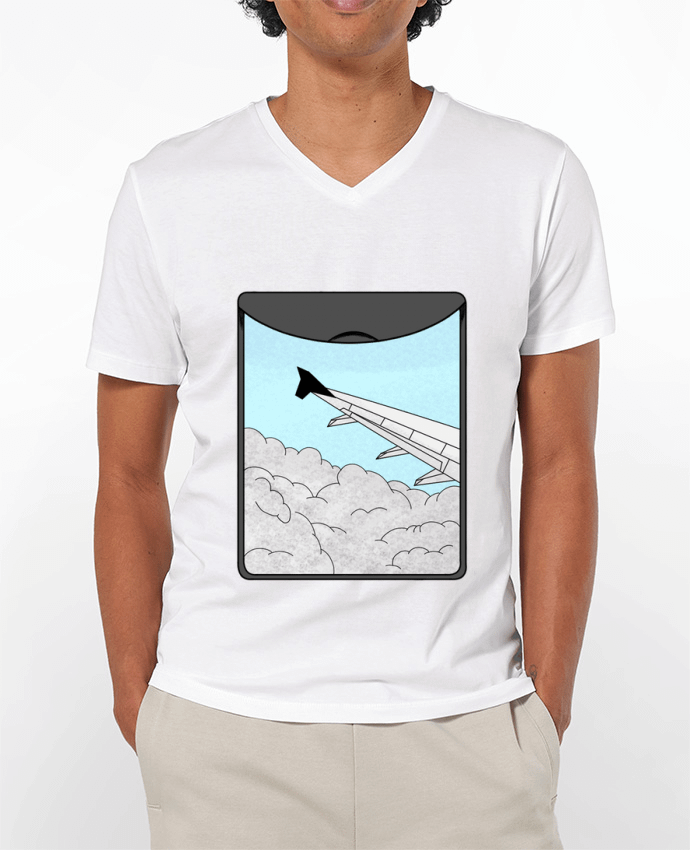 T-shirt homme Avion par Sazuka