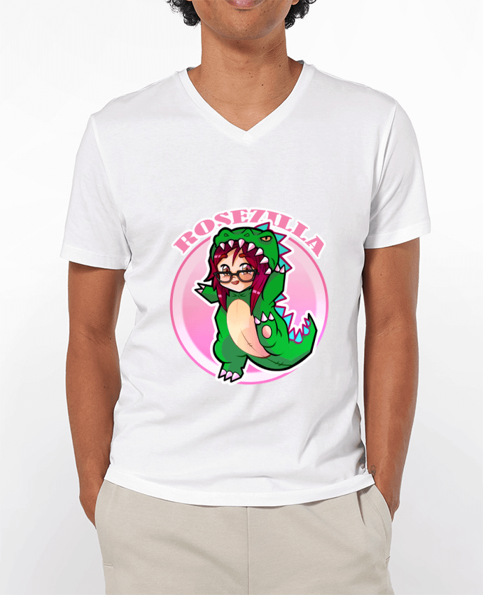 T-shirt homme Logo Rosezilla par Rosezilla