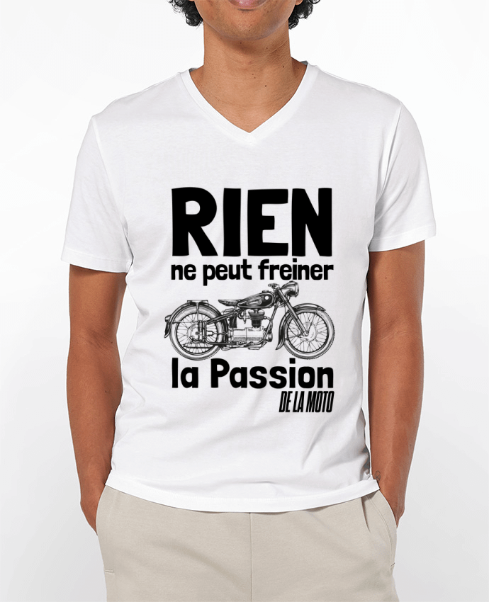 T-shirt homme La passion de la moto par LajjdesignCreation