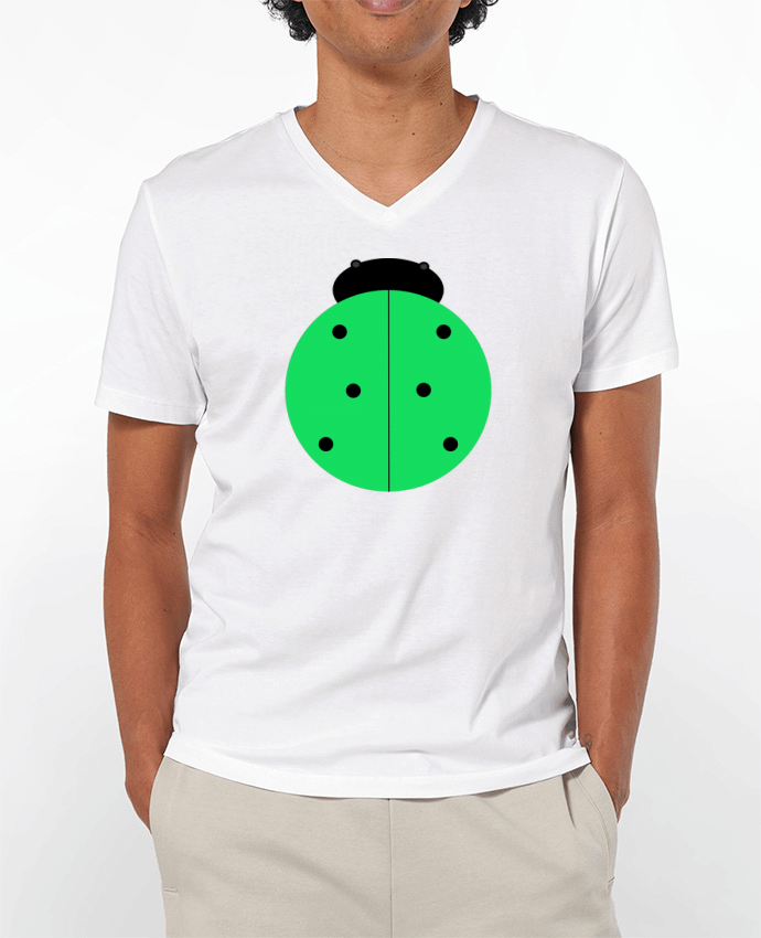 T-shirt homme Coccinelle verte par Les Caprices de Filles