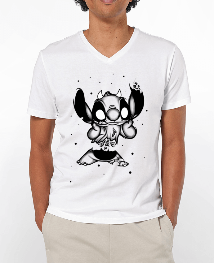 T-shirt homme STITCH DESIGN par Shadow.ink.black
