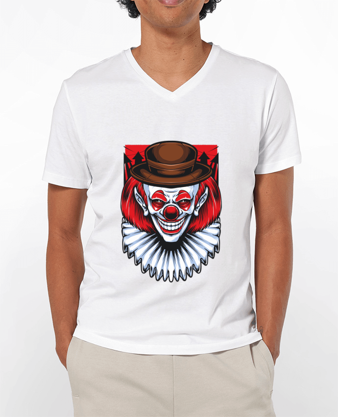 T-shirt homme Clown Red Horror par STUDIO MEDUSA 