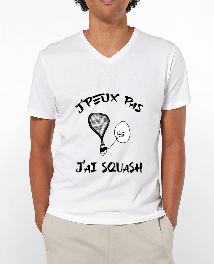 T-shirt homme J'peux pas j'ai squash par Cherichouc