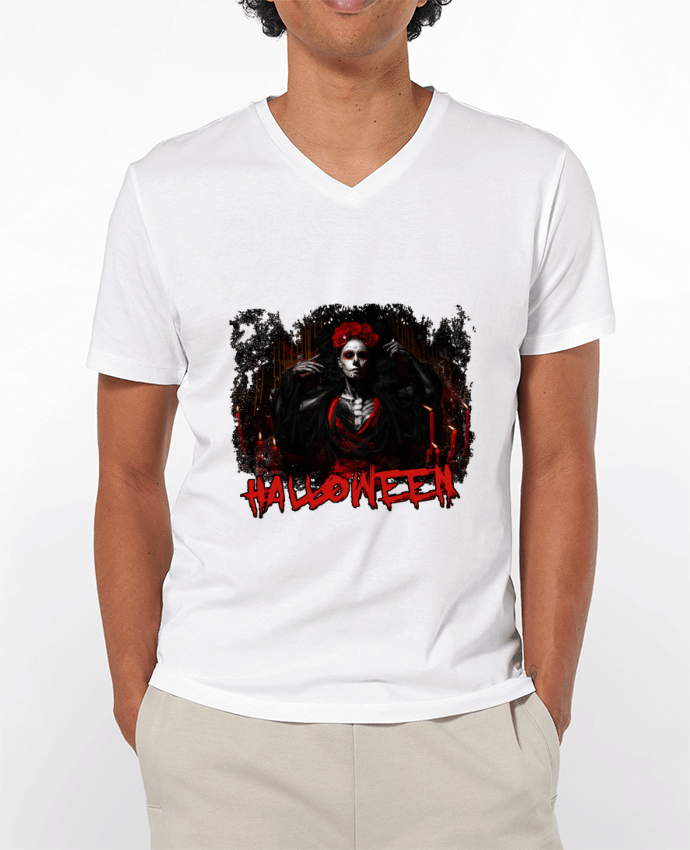 T-shirt homme Halloween Sexy Woman par Romain