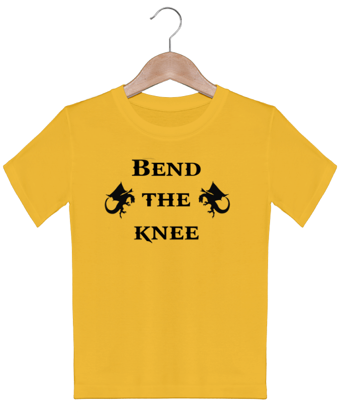 T-shirt garçon motif Bend the Knee tunetoo