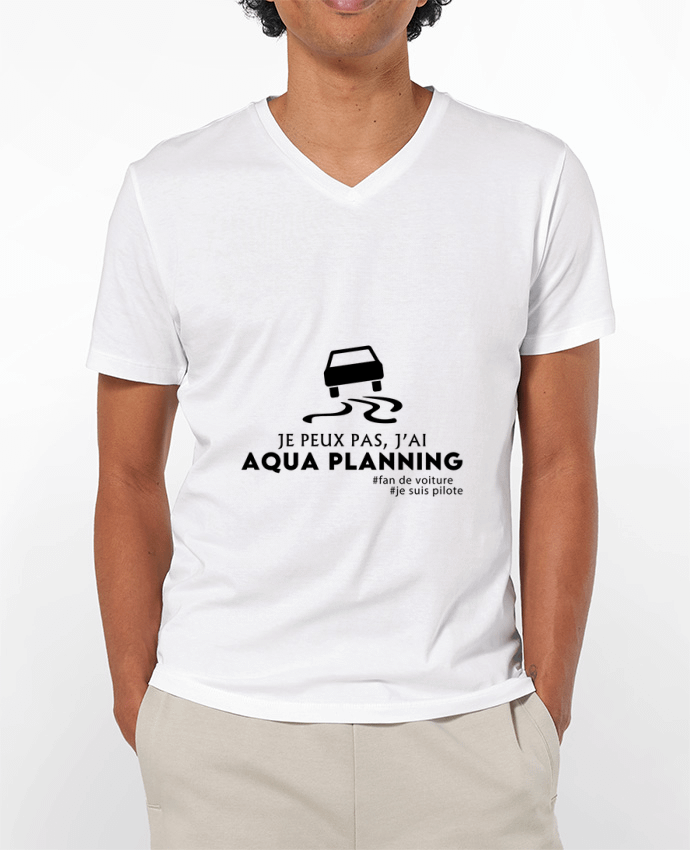 T-shirt homme Je peux pas, j'ai Aqua Planning par QUANTIC EYE