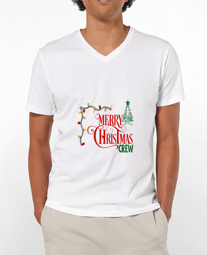 T-shirt homme Christmas Crew - Design aux couleurs des fêtes par DEVMA