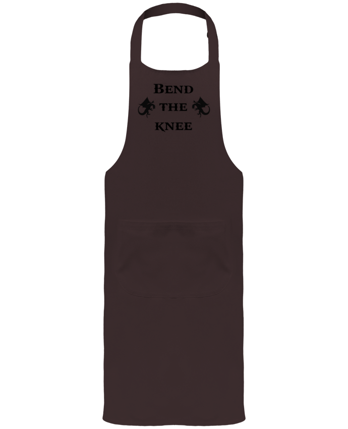 Garden or Sommelier Apron with Pocket Bend the Knee by tunetoo