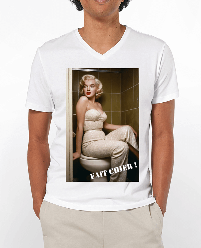T-shirt homme Marylin Monroe par TiA